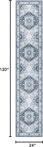 Madane Hallway Washable Runner Rug - Image 2
