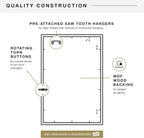 MCS Studio Gallery Classic Poster Frame, 24x36, Natural Woodgrain