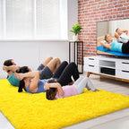 Amearea Shag Fluffy Area Rug for Bedroom Girls Living Room, Extra Soft and - Image 6