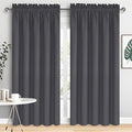 DWCN Dark Grey Blackout Curtains by DWCN