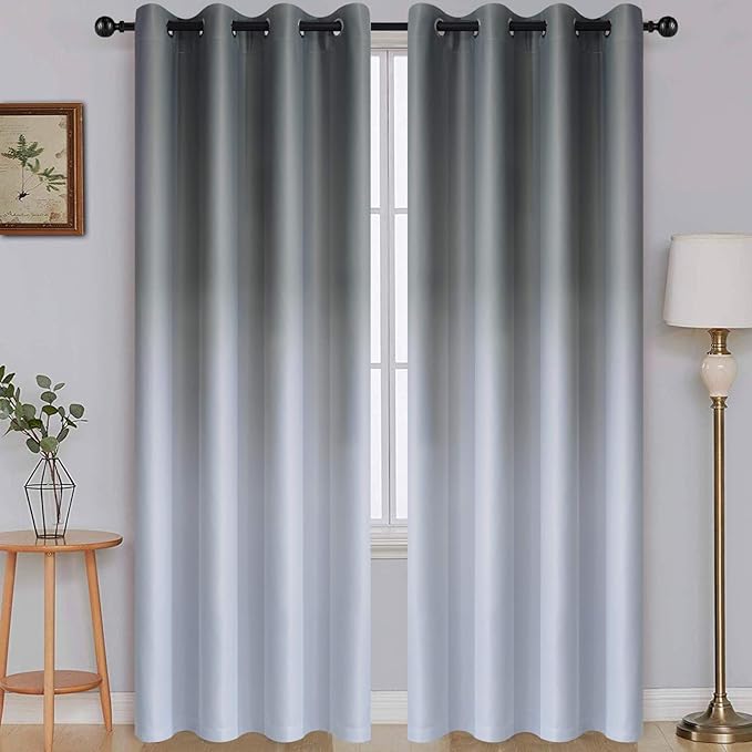 SimpleHome Ombre Room Darkening Curtains by SimpleHome