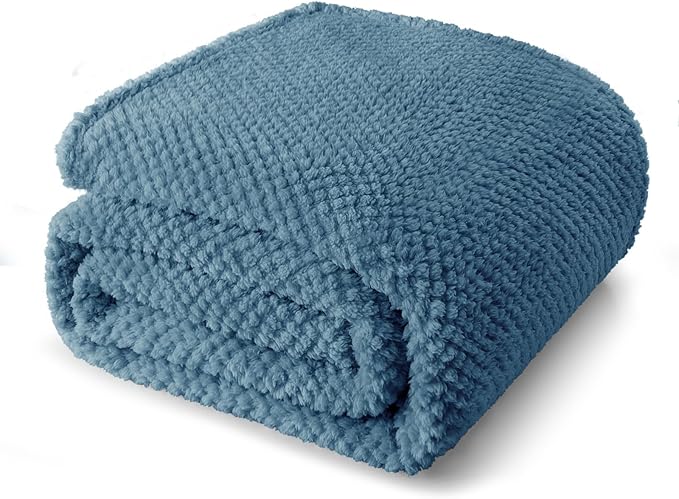 Whale Flotilla Extra Large Fuzzy Fleece Throw Blanket - Image 9