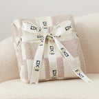 EXQ Home Checkered Throw Blanket, Knitted Blanket - Image 4