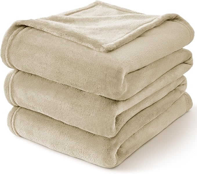 BEDELITE Fleece Blanket Linen Throw Blanket - Image 8