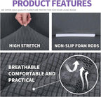 ZNSAYOTX Super Stretch Couch Cover Love Seat Sofa Covers - Image 4