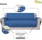 Easy-Going Sofa Slipcover Reversible Loveseat Sofa Cover Couch Cover - Image 3