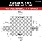 Easy-Going Reversible Oversized Couch Cover - Image 6