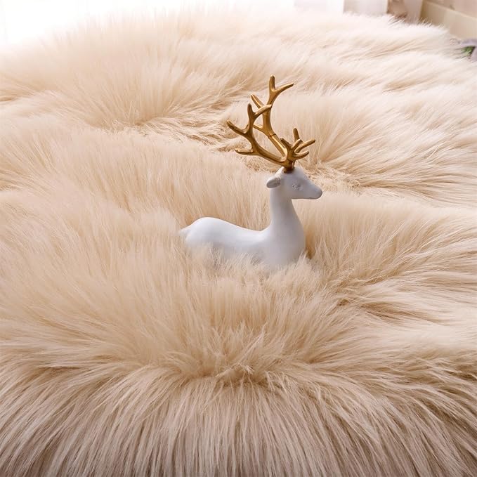 Arbosofe Ultra Soft Faux Fur Rug, Area Rugs, Kids Room Decor, 2 x 6 Feet - Image 7