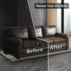 Leather Look Couch Cushion Covers Sofa Seat Slipcovers Sets Couches Furniture - Image 7