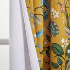Topfinel Mustard Yellow Luxury Curtains 96 Inches Long - Image 9