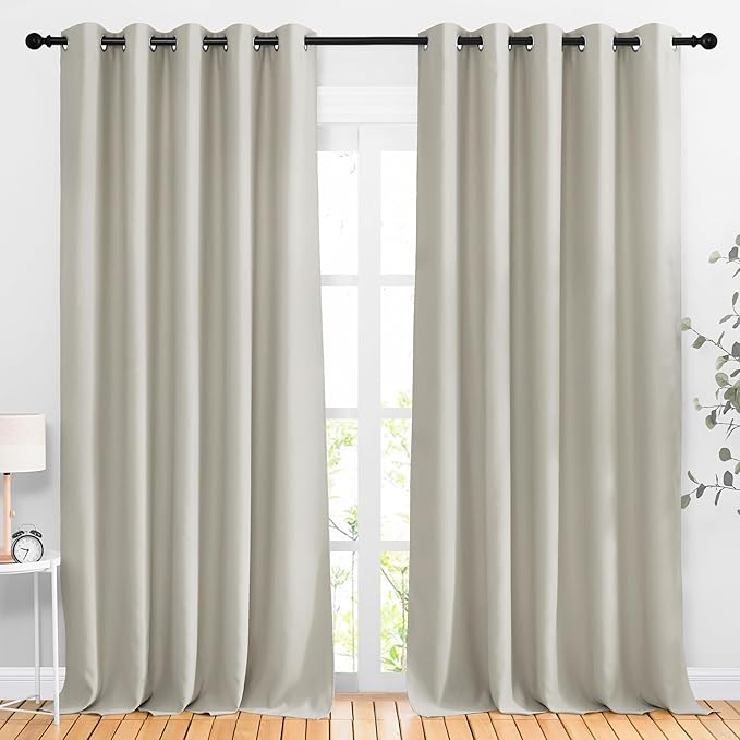 NICETOWN Blackout Sliding Door Curtains by NICETOWN