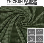 U-NICE HOME Stretch Futon Cover Armless Bed Slipcover - Image 5