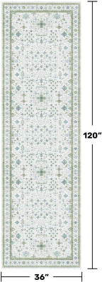 Hazo Haus Oushak 3x10 Wide Hallway Runner Rug - Image 2