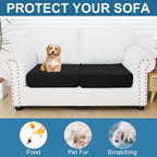 Smiry Printed Couch Cushion Covers, Stretch Soft Couch Covers - Image 7
