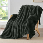BEDELITE Twin Blanket for Couch & Bed, 300GSM Soft & Warm Fleece Blanket by BEDELITE