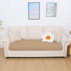 hyha Milk Silk Couch Cushion Covers, Soft Magic Sofa Covers Washable - Image 7