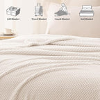 Whale Flotilla Queen Size Fuzzy Fleece Blanket - Image 8