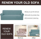 U-NICE HOME Loveseat Cover Stretch Couch Cover Sofa Cover Sofa Slipcover - Image 4