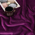 TASTHROW Large Flannel Fleece Throw Blanket, 50×70 Inch - Image 2