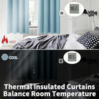 BGment Room Darkening Curtains 72 Inches Long - Image 3