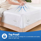 FACIACC 4Pcs Bed Sheet Holder for Corners, Upgrade Fitted Sheet Holder
