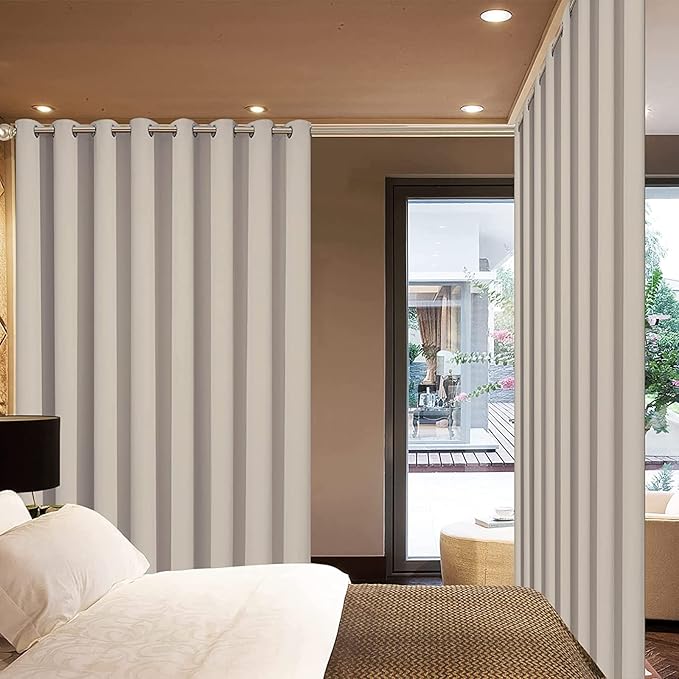 Yakamok Curtain, Wide Thermal Blackout Panel, Sliding Door, 70 x 84, 1 Panel - Image 4