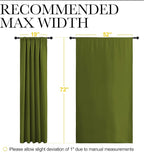 NICETOWN Christmas Window Curtains Blackout Drapes - Image 7