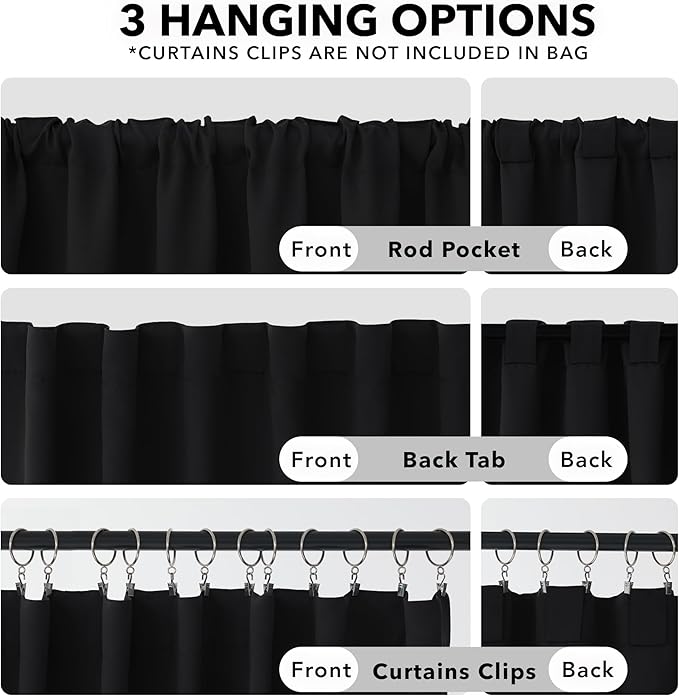 Deconovo Short Blackout Curtains - Image 2