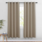NICETOWN Doorway Curtains for Living Room 78 inches Long, Grommet Privacy Light by NICETOWN
