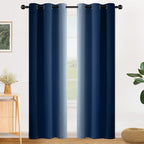SimpleHome Ombre Room Darkening Curtains - Image 8