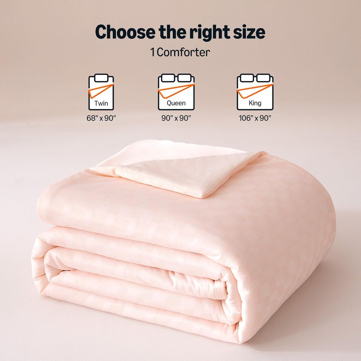 Amazon Basics Cooling Comforter, Soft Lightweight Waffle Weave Blanket for Hot Sleepers, Summer & All Season Bedding to Keep Cool for Night Sweats, 68"x90", Twin, Pink