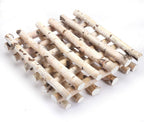 6 Pack Birch Logs Decorative Birch Branches Natural Birch Log for Decoration,Crafts,DIY, Fireplace Decor Firewood(Birch Logs:2.3"-3.2" Dia. x 16.5" Length)