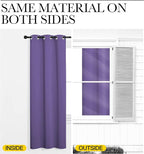 NICETOWN Kitchen Blackout Short Curtain Panels - Image 5