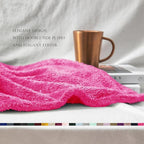 Exclusivo Mezcla Plush Fuzzy Fleece Bed Blanket King Size, Super Soft, Fluffy - Image 7