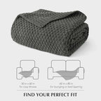 EVERGRACEHOME Chunky Chenille Knit Throw Blanket - Image 9