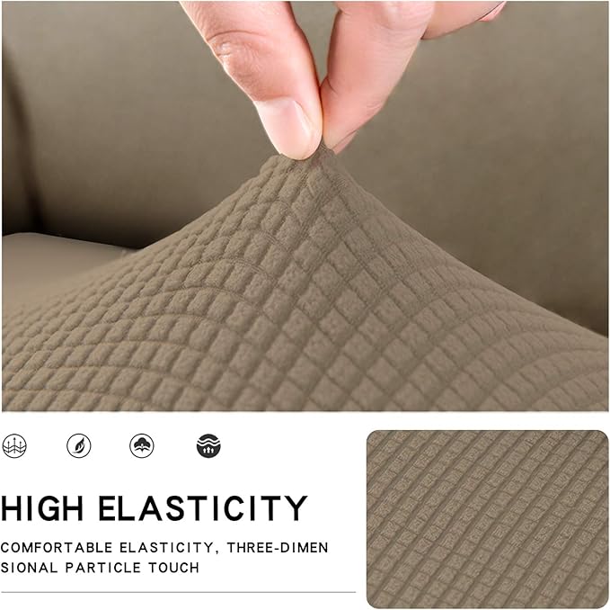 Easy-Going Stretch Loveseat Cushion Cover Sofa Cushion Furniture Protector Sofa - Image 3