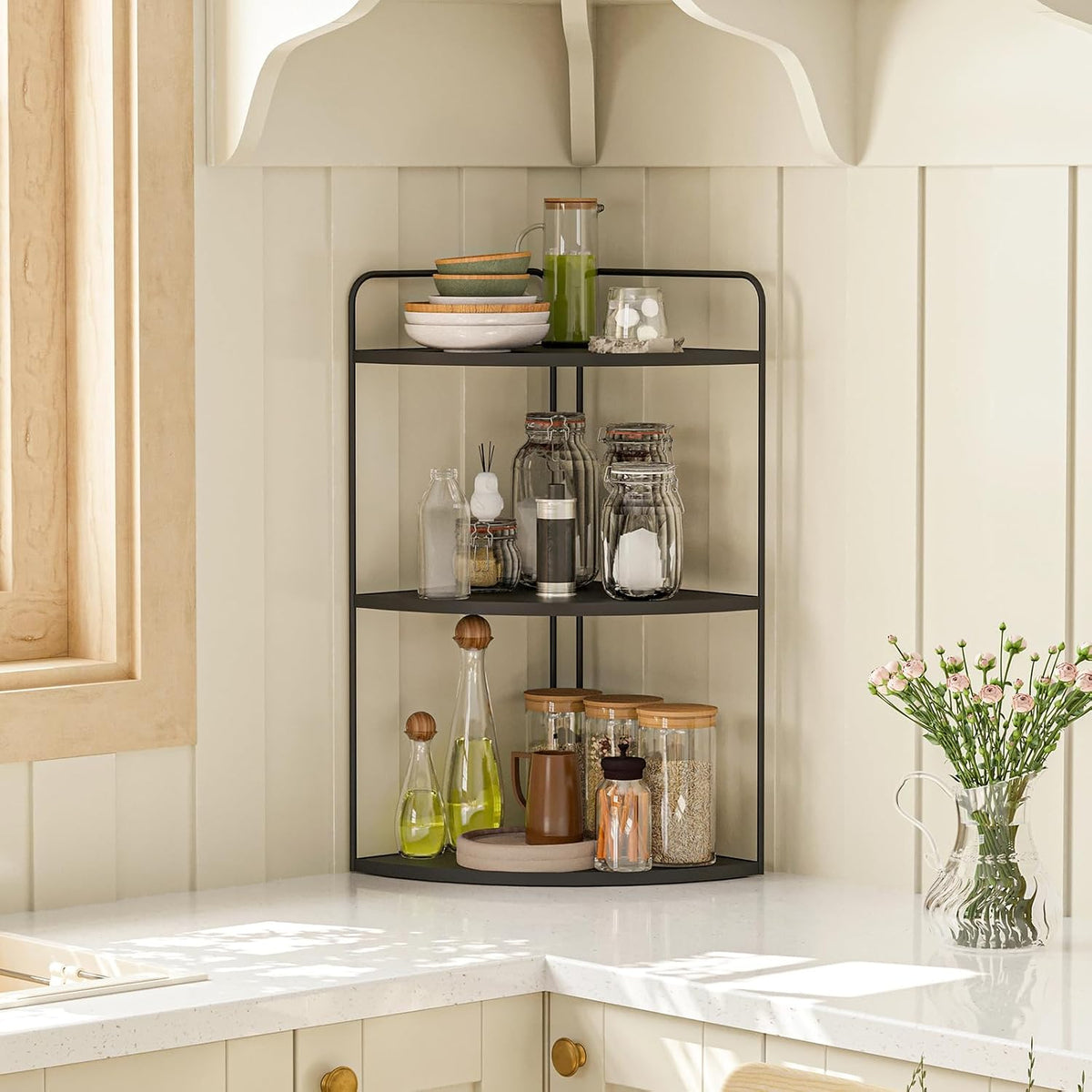 Bathroom Counter Organizer, Vanity & Makeup Countertop Organizer
