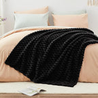 EXQ Home Fleece Throw Blanket for Couch and Bed, 3D Imitation Large Turtle - Image 3
