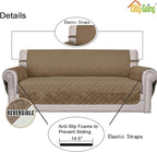 Easy-Going Reversible Loveseat Couch Cover - Image 3