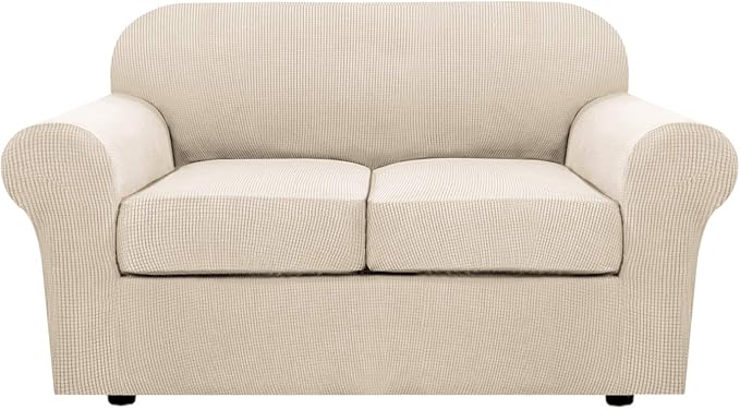 H.VERSAILTEX 3 Piece Stretch Sofa Covers by HVERSAILTEX