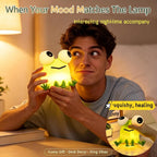 Frog Lamp Night Light, Cute Funny Gag Gift, White Elephant Idea