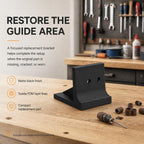 SplashNColor Location Guide Replacement Compatible with Ridgid EB44241 Spindle Sander - Screw-Mount Bracket Repair | Part B14 Locator Support for Bench Tool Maintenance
