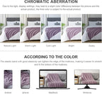 BOURINA Light Lavender Throw Blanket 50x60 Inches Throw Textured Solid Soft - Image 7