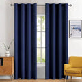 MIULEE Blackout Room Darkening Curtains Thermal Insulated Drapes Solid Window by MIULEE