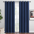 NICETOWN Navy Blackout Curtains 86" Long by NICETOWN