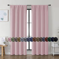Simplebrand Ava Blush Blackout Curtains by Simplebrand