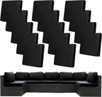 14 Pcs Stretch Patio Cushion Covers, Outdoor Couch Covers Replacement, Outdoor by BIETYONE