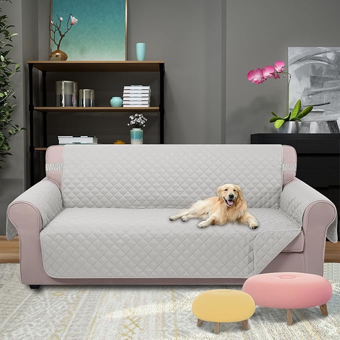 U-NICE HOME Large Sofa Cover Reversible Couch Cover - Image 2