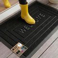 GORILLA GRIP 100% Waterproof All-Season WeatherMAX Doormat, US Designed Natural by GorillaGrip