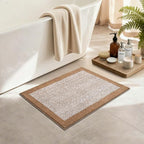 Bathroom Rugs 24x17 Non Slip Washable, Coffee Bath Mat - Image 3